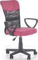 Office Chair Siena | size: Width: 52cm, Height: 91cm, Depth: 59cm | color: Pink | image: 1 | variant: 1002958