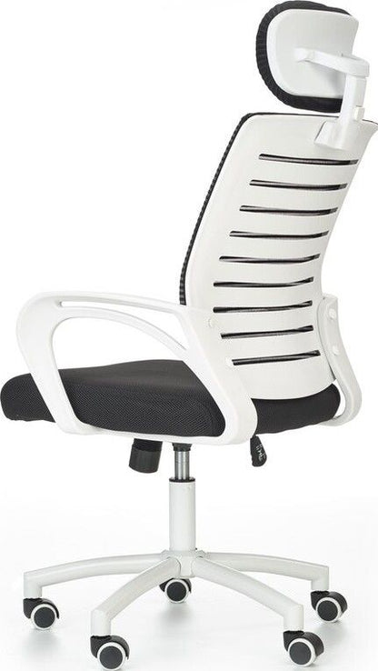 Office Chair Socket | size: Width: 61cm, Height: 118cm, Depth: 68cm | color: Black | image: 5 | variant: 1011969