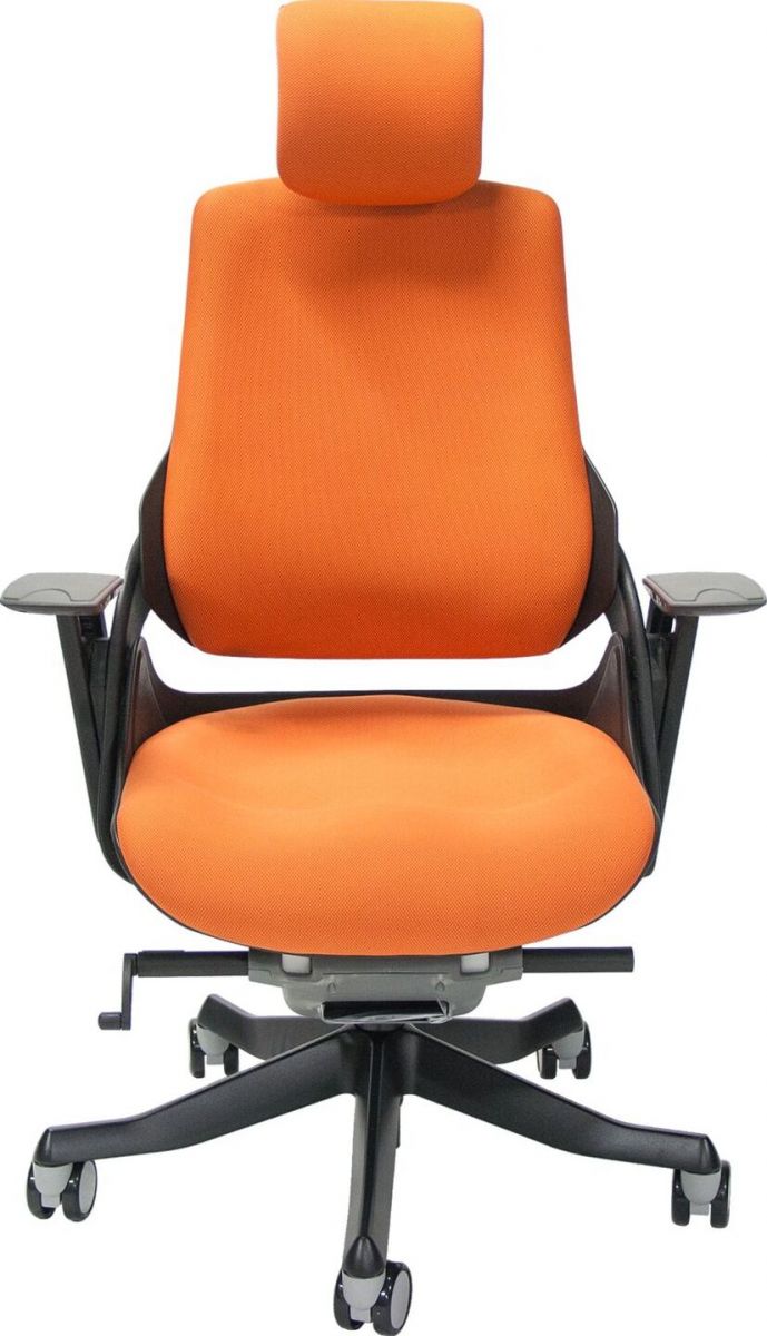 Office Chair St Davids | size: Width: 70cm, Height: 112-129cm, Depth: 70cm | color: Orange | image: 2 | variant: 1001266