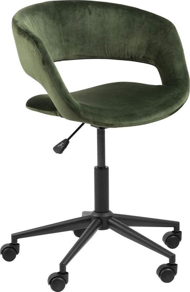 Office Chair Tenby | size: Width: 56cm, Height: 87cm, Depth: 54cm | color: Green | image: 1 | variant: 1001177