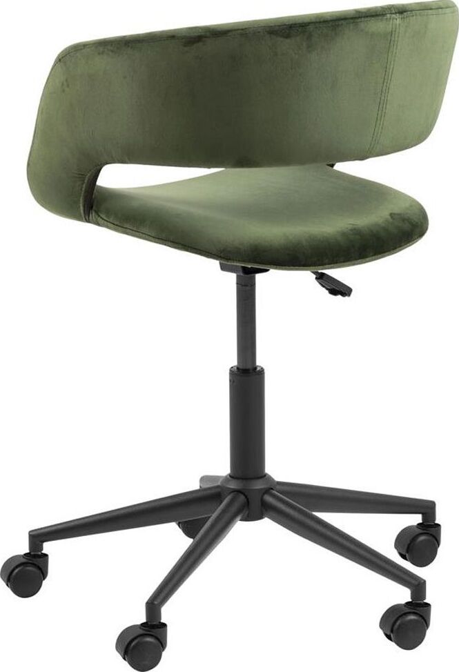 Office Chair Tenby | size: Width: 56cm, Height: 87cm, Depth: 54cm | color: Green | image: 2 | variant: 1001177