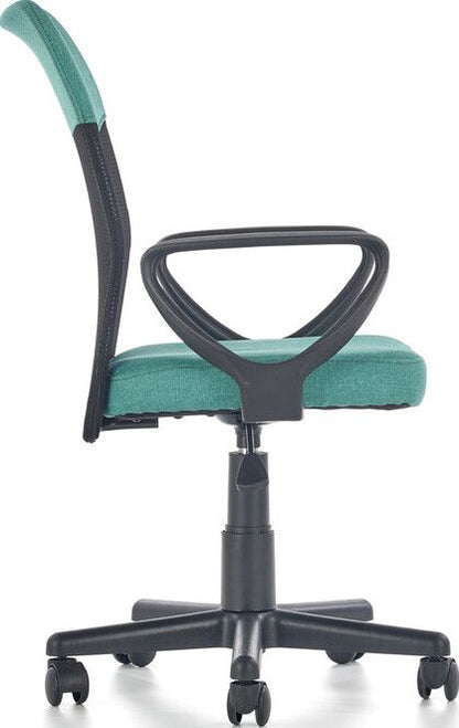 Office Chair Timmy | size: Width: 52cm, Height: 91cm, Depth: 59cm | color: Green | image: 3 | variant: 1005169