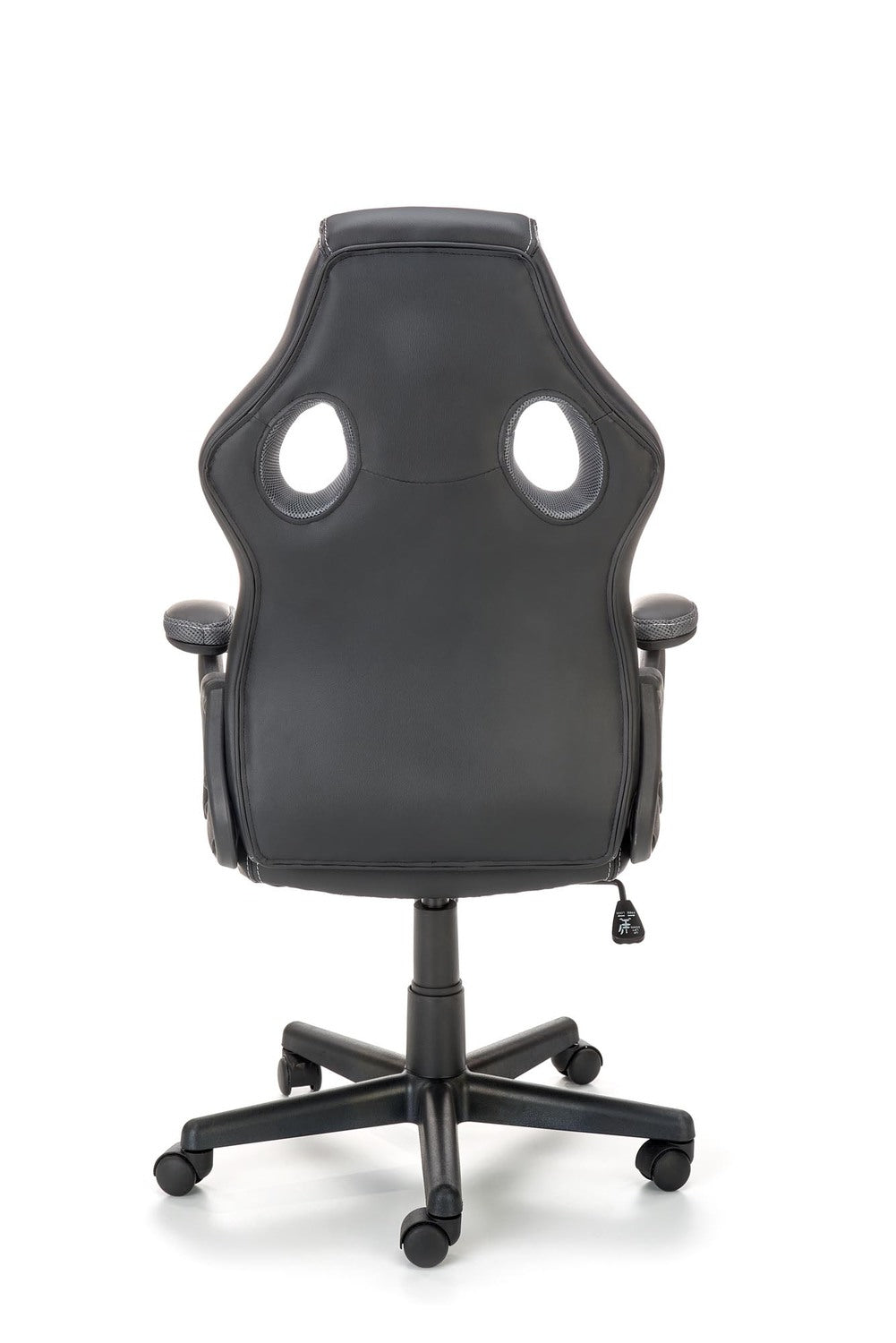 Office Chair Treviso | size: Width: 62cm, Height: 117cm, Depth: 63cm | color: Black/Grey | image: 1 | variant: 1002862