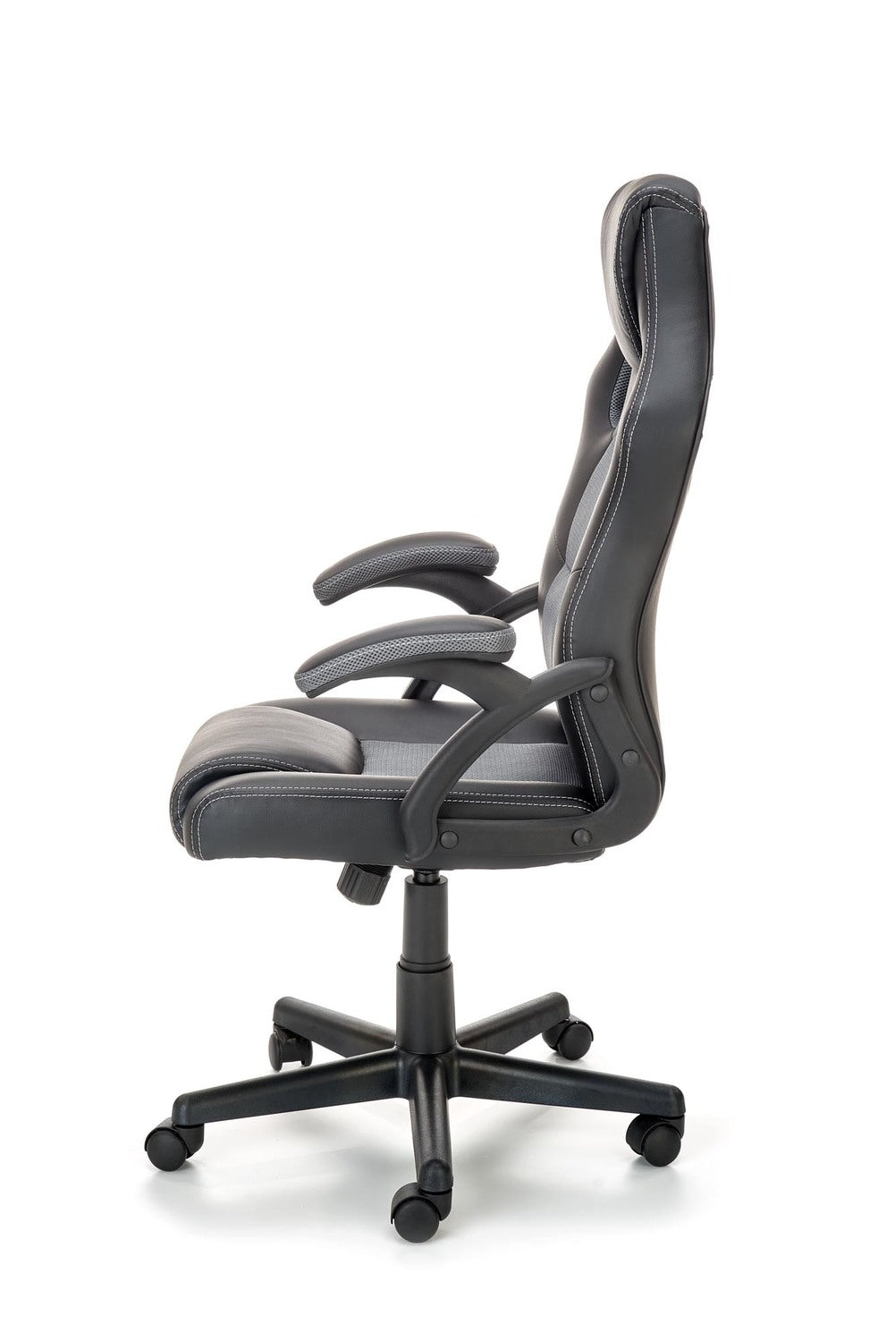 Office Chair Treviso | size: Width: 62cm, Height: 117cm, Depth: 63cm | color: Black/Grey | image: 2 | variant: 1002862