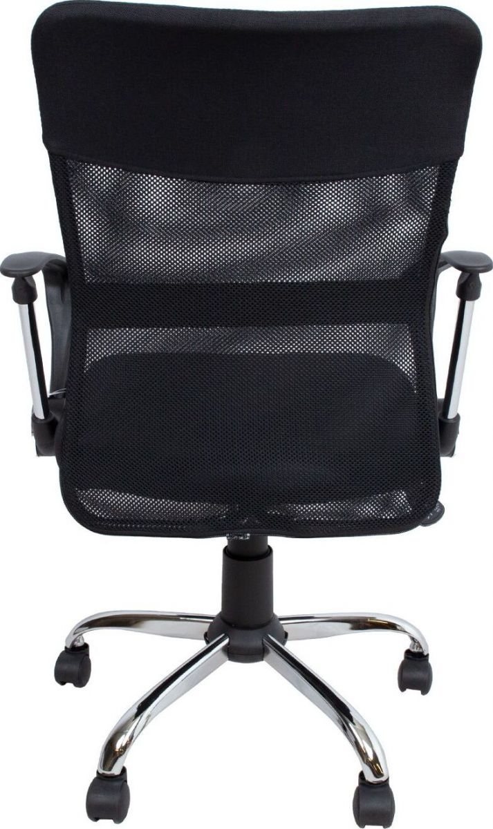 Office Chair Tywyn | size: Width: 57cm, Height: 103cm, Depth: 57cm | color: Black | image: 4 | variant: 1001148