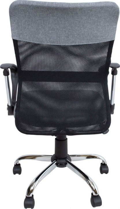 Office Chair Tywyn | size: Width: 57cm, Height: 103cm, Depth: 57cm | color: Gray | image: 4 | variant: 1001147