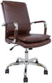 Office Chair Ultra 2 | size: Width: 54.5cm, Height: 104cm, Depth: 63cm | color: Brown | image: 1 | variant: 1005375