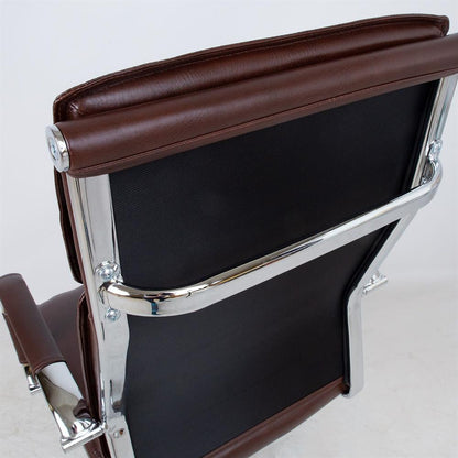 Office Chair Ultra 3 | size: Width: 54.5cm, Height: 116.5cm, Depth: 60cm | color: Brown | image: 8 | variant: 1005378