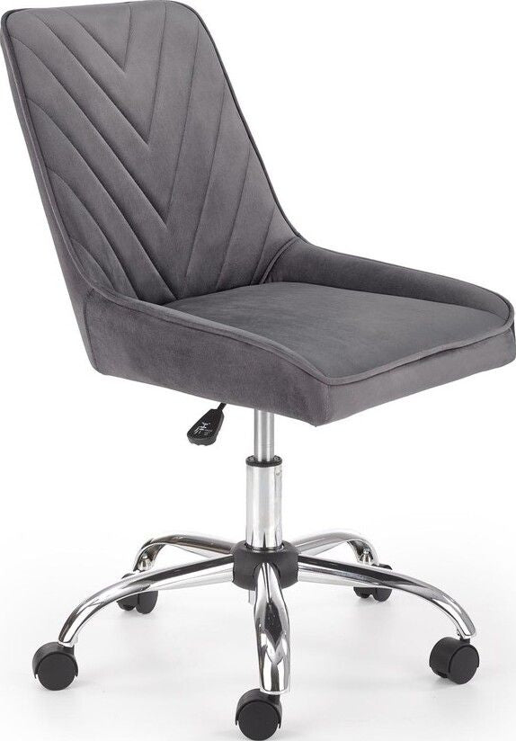 Office Chair Venaria | size: Width: 51cm, Height: 91cm, Depth: 54cm | color: Gray | image: 1 | variant: 1002941