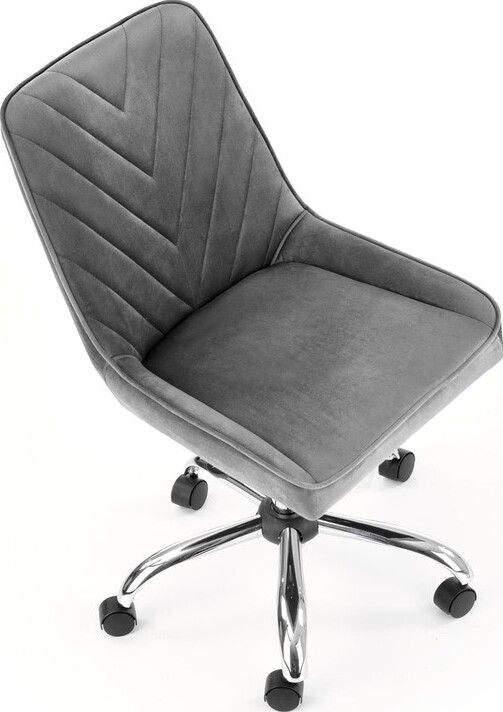 Office Chair Venaria | size: Width: 51cm, Height: 91cm, Depth: 54cm | color: Gray | image: 3 | variant: 1002941