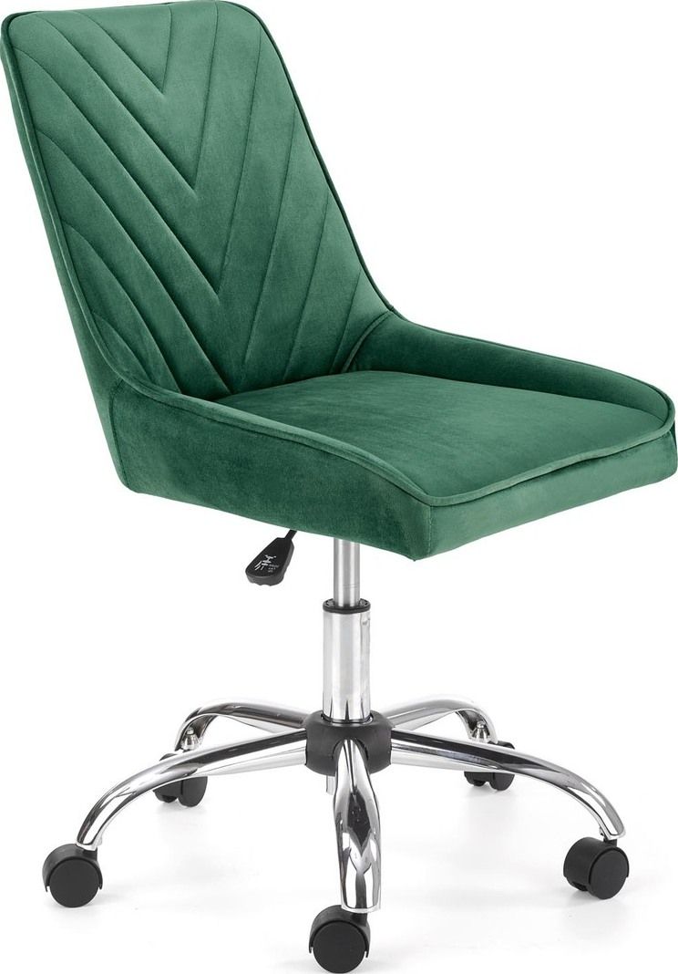 Office Chair Venaria | size: Width: 51cm, Height: 91cm, Depth: 54cm | color: Green | image: 1 | variant: 1002943
