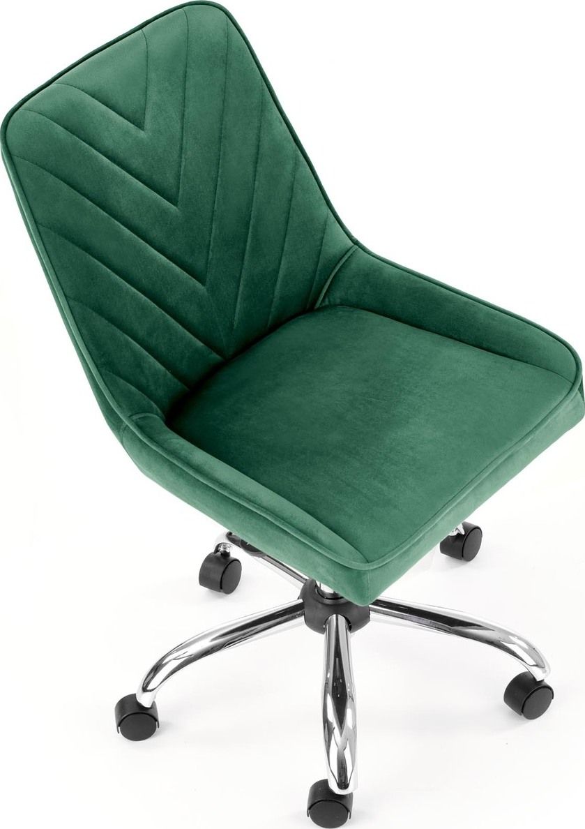 Office Chair Venaria | size: Width: 51cm, Height: 91cm, Depth: 54cm | color: Green | image: 2 | variant: 1002943