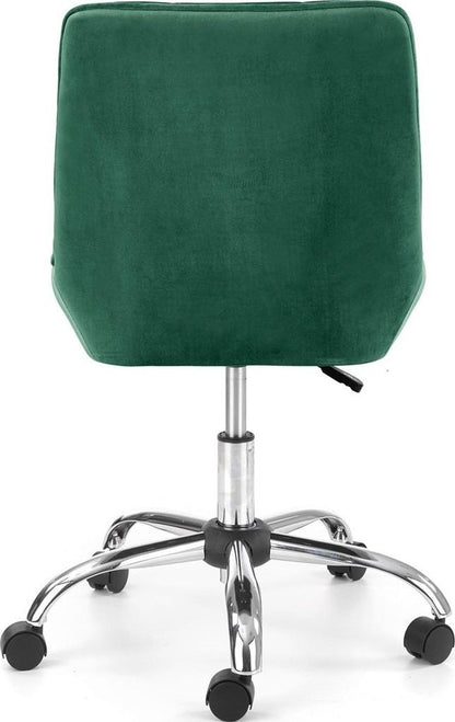 Office Chair Venaria | size: Width: 51cm, Height: 91cm, Depth: 54cm | color: Green | image: 3 | variant: 1002943