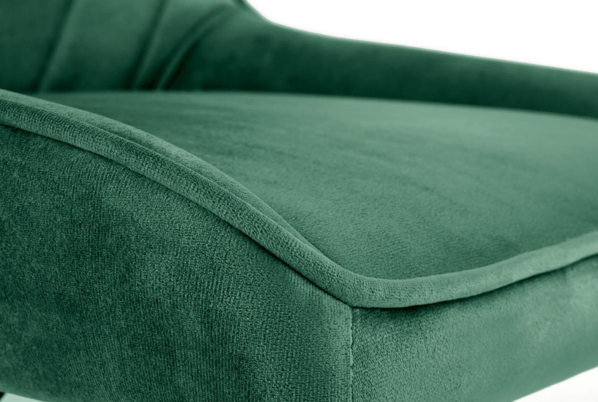 Office Chair Venaria | size: Width: 51cm, Height: 91cm, Depth: 54cm | color: Green | image: 4 | variant: 1002943