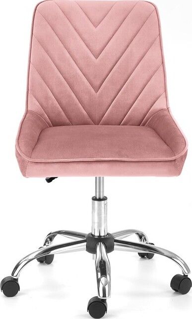 Office Chair Venaria | size: Width: 51cm, Height: 91cm, Depth: 54cm | color: Pink | image: 2 | variant: 1002942
