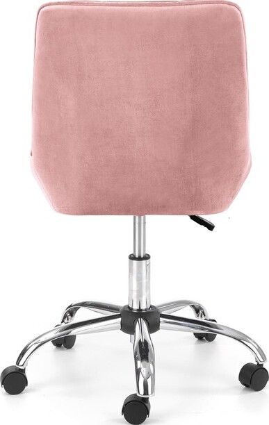 Office Chair Venaria | size: Width: 51cm, Height: 91cm, Depth: 54cm | color: Pink | image: 3 | variant: 1002942