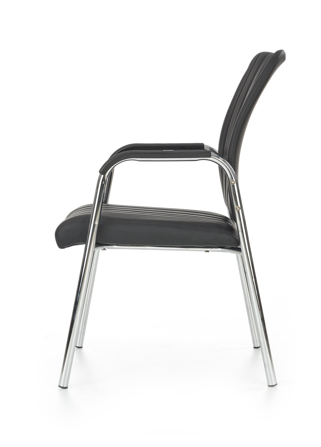 Office Chair Vigor | size: Width: 53cm, Height: 92cm, Depth: 58cm | color: Black | image: 1 | variant: 1017835