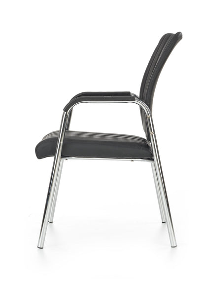 Office Chair Vigor | size: Width: 53cm, Height: 92cm, Depth: 58cm | color: Black | image: 1 | variant: 1017835