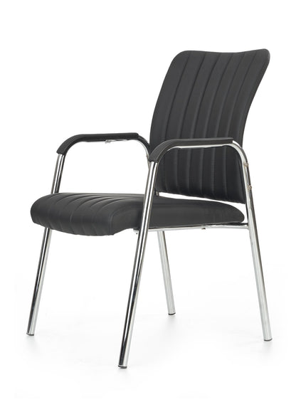 Office Chair Vigor | size: Width: 53cm, Height: 92cm, Depth: 58cm | color: Black | image: 3 | variant: 1017835