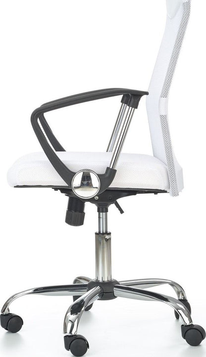 Office Chair Vire | size: Width: 61cm, Height: 120cm, Depth: 63cm | color: White | image: 2 | variant: 1005190