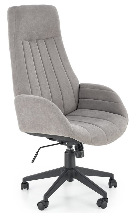 Office Chair West Bargoed | size: Width: 62cm, Height: 113cm, Depth: 70cm | color: Black/Grey | image: 1 | variant: 1007433
