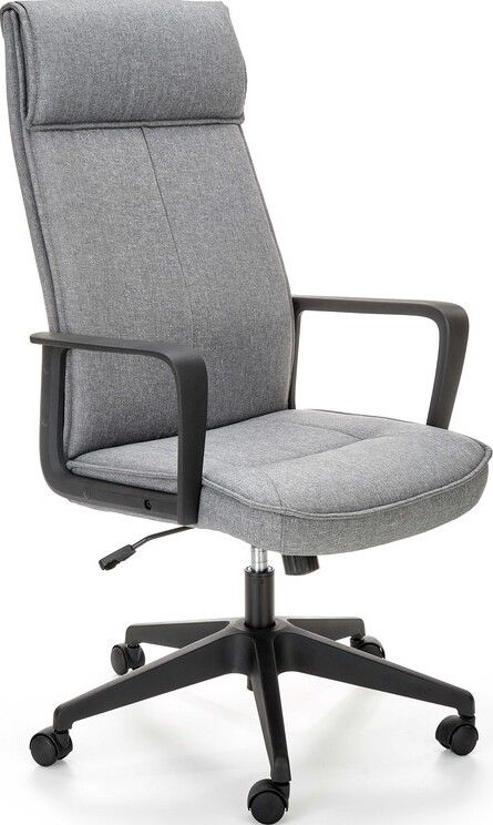 Office Chair West Dorking | size: Width: 63cm, Height: 123cm, Depth: 70cm | color: Gray | image: 1 | variant: 1007238