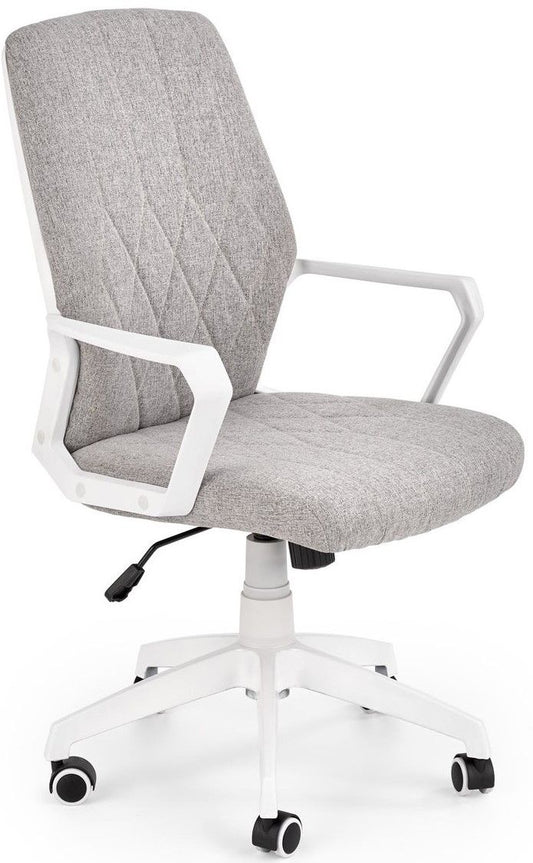 Office Chair West Grantown | size: Width: 59cm, Height: 106cm, Depth: 62cm | color: Gray | image: 1 | variant: 1007107