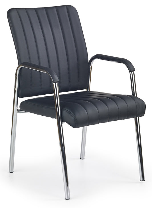 Office Chair West Klaipeda | size: Width: 53cm, Height: 92cm, Depth: 58cm | color: Black | image: 0 | variant: 1007574