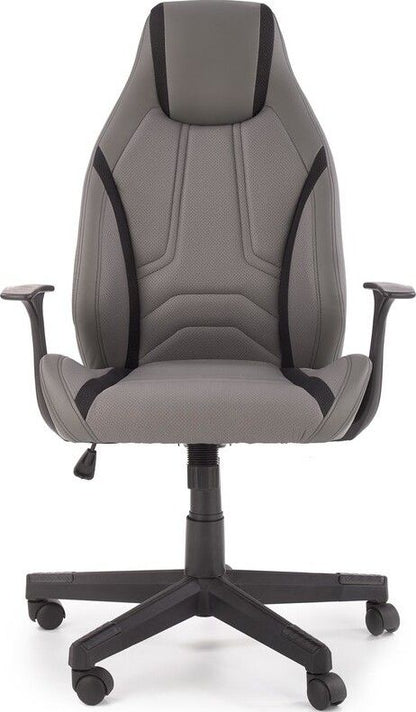 Office Chair West Melrose | size: Width: 70cm, Height: 117cm, Depth: 63cm | color: Gray | image: 2 | variant: 1007110