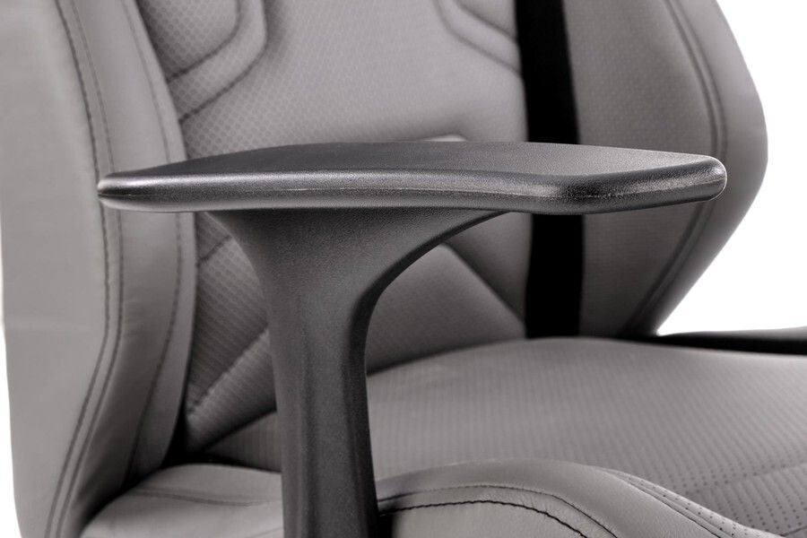 Office Chair West Melrose | size: Width: 70cm, Height: 117cm, Depth: 63cm | color: Gray | image: 5 | variant: 1007110