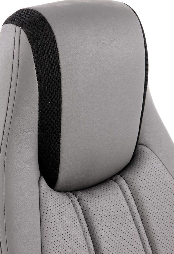 Office Chair West Melrose | size: Width: 70cm, Height: 117cm, Depth: 63cm | color: Gray | image: 7 | variant: 1007110