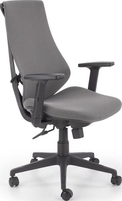 Office Chair West Norton | size: Width: 66cm, Height: 109cm, Depth: 69cm | color: Gray | image: 1 | variant: 1007197
