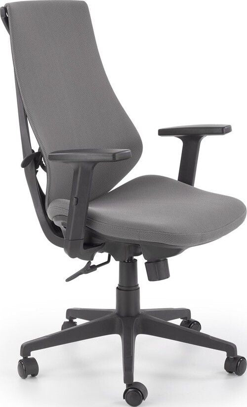Office Chair West Norton | size: Width: 66cm, Height: 109cm, Depth: 69cm | color: Gray | image: 1 | variant: 1007197