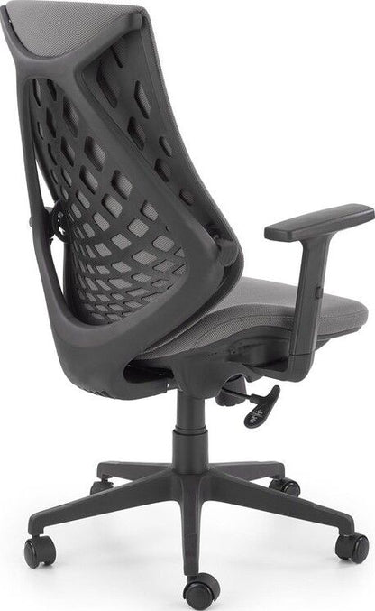 Office Chair West Norton | size: Width: 66cm, Height: 109cm, Depth: 69cm | color: Gray | image: 6 | variant: 1007197