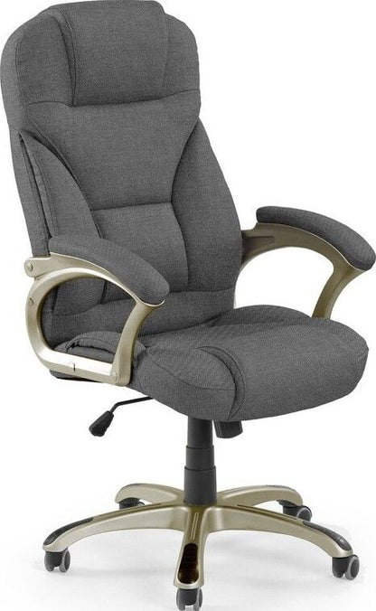 Office Chair West Oban | size: Width: 70cm, Height: 119cm, Depth: 67cm | color: Gray | image: 1 | variant: 1007099