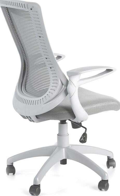 Office Chair West Portree | size: Width: 66cm, Height: 114cm, Depth: 63cm | color: Gray | image: 2 | variant: 1007102
