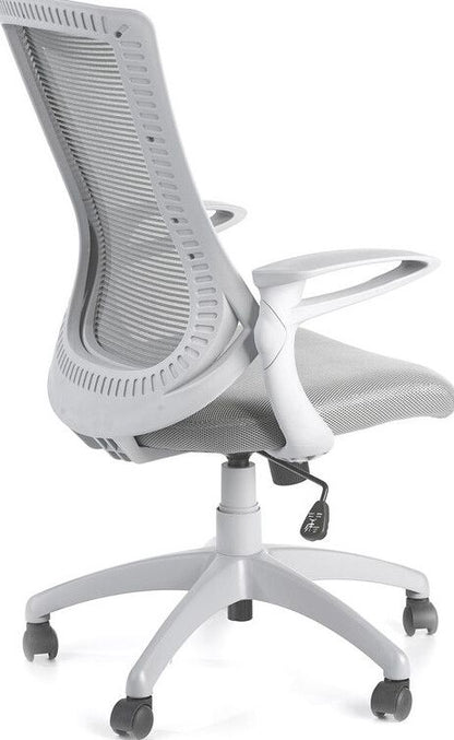 Office Chair West Portree | size: Width: 66cm, Height: 114cm, Depth: 63cm | color: Gray | image: 2 | variant: 1007102