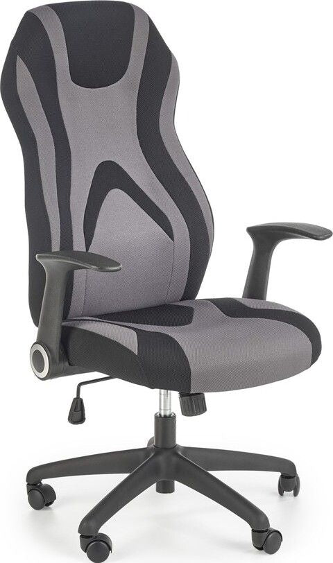 Office Chair West St Ives | size: Width: 66cm, Height: 117cm, Depth: 64cm | color: Gray | image: 1 | variant: 1007069