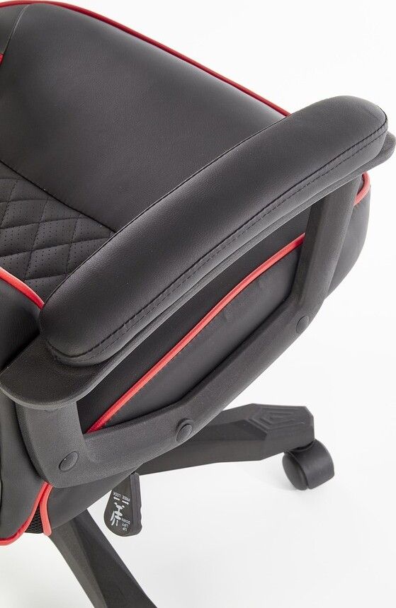 Office Chair West Stratford | size: Width: 64cm, Height: 118cm, Depth: 70cm | color: Black | image: 6 | variant: 1007067