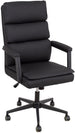 Office Chair Wrexham | size: Width: 65cm, Height: 115cm, Depth: 72cm | color: Black | image: 1 | variant: 1001217
