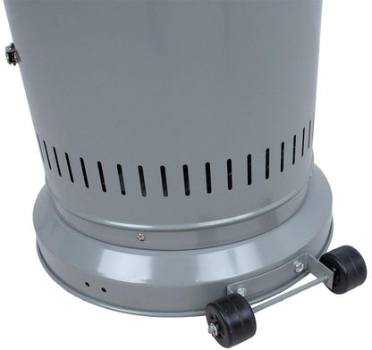 Patio Gas Heater East Ashby | size: Height: 135cm | color: Gray | image: 4 | variant: 1006399