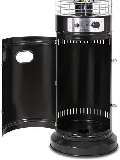 Patio Gas Heater East Ashby | size: Height: 135cm | color: Gray | image: 5 | variant: 1006399