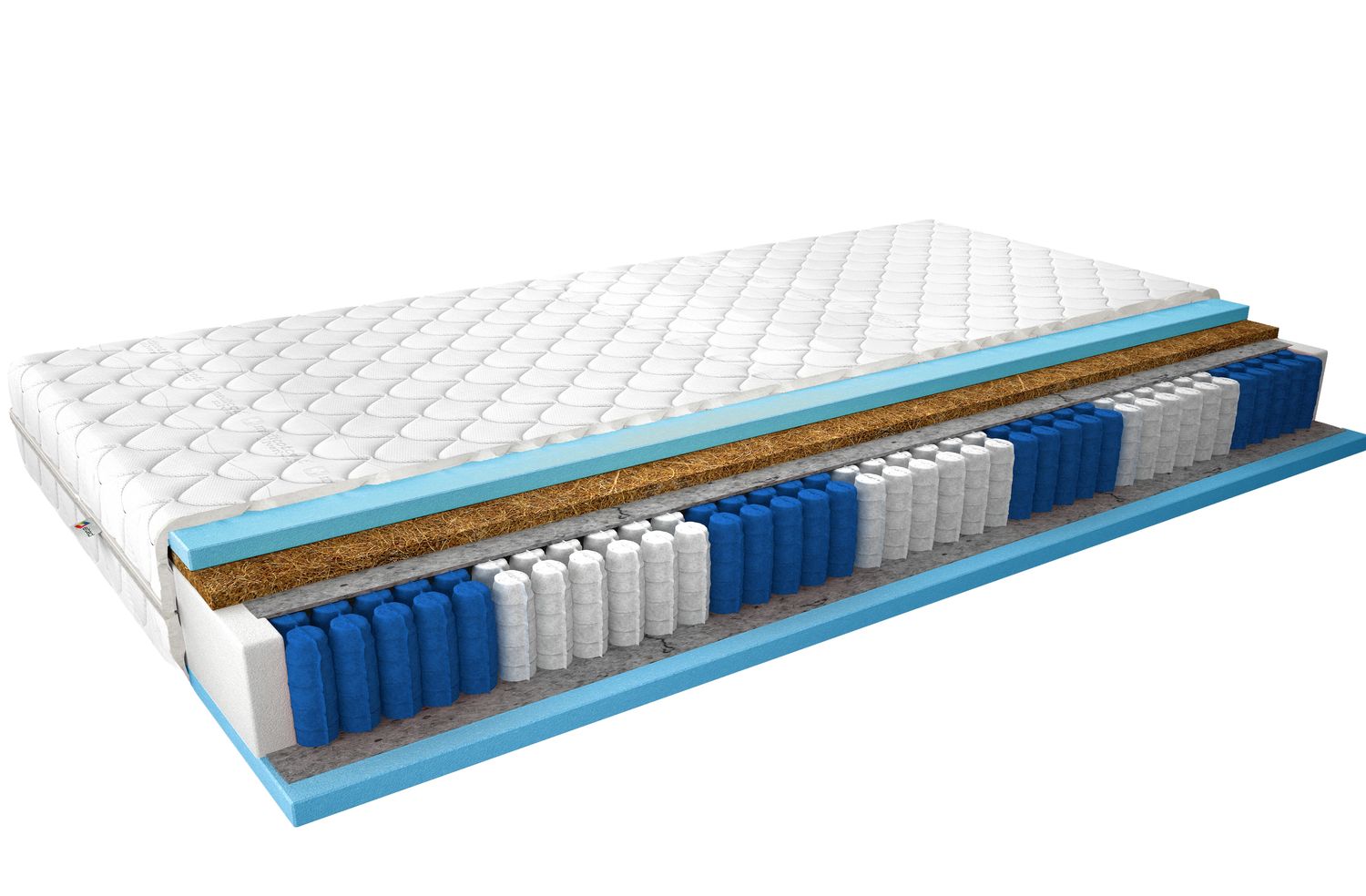 Pocket Spring Mattress Amore 15 | size: Length: 200cm, Width: 140cm | image: 1 | variant: 1013676