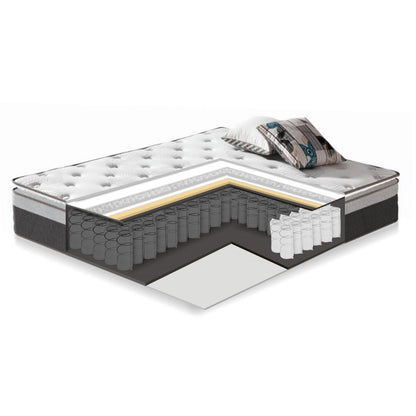 Pocket Spring Mattress Harmony Top Pocket 3 | size: Length: 200cm, Width: 160cm | image: 0 | variant: 1011006
