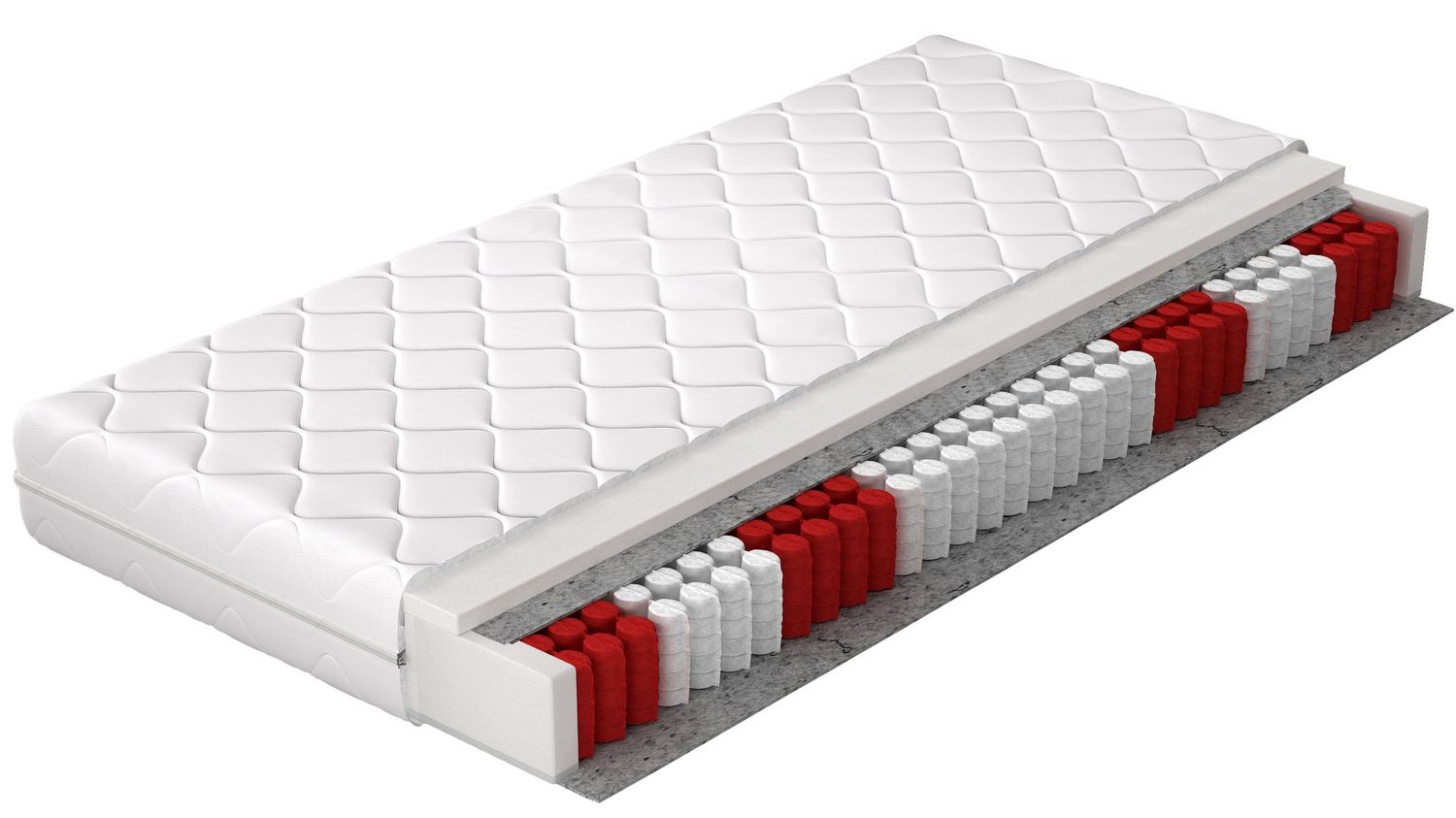 Pocket Spring Mattress Pedro 20 | size: Length: 200cm, Width: 160cm | image: 0 | variant: 1013331