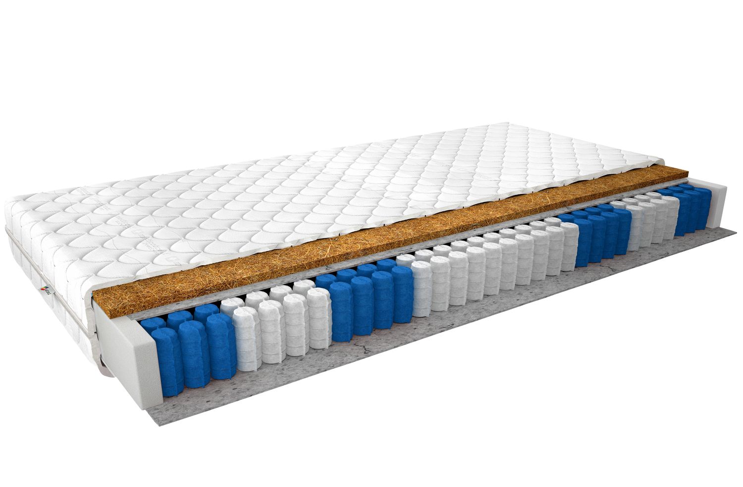 Pocket Spring Mattress Pini 28 | size: Length: 200cm, Width: 180cm | image: 1 | variant: 1013374