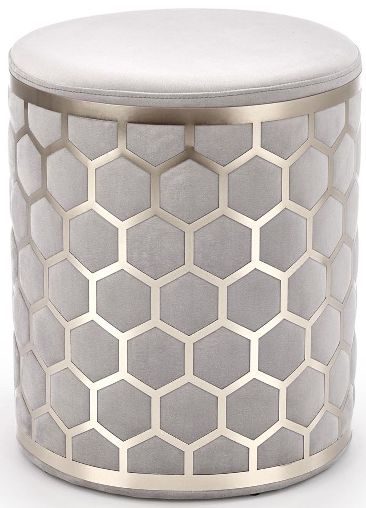 Pouf Aqua | size: Width: 36cm, Height: 44cm | color: Gray | image: 0 | variant: 1006064