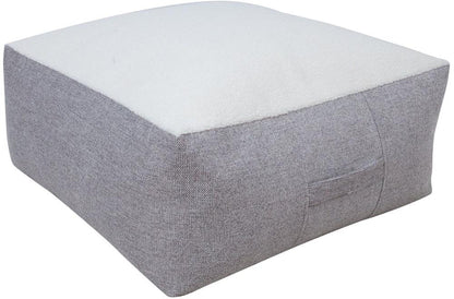 Pouf Ebbw Vale | size: Width: 80cm, Height: 30cm, Depth: 80cm | color: Gray | image: 1 | variant: 1001418