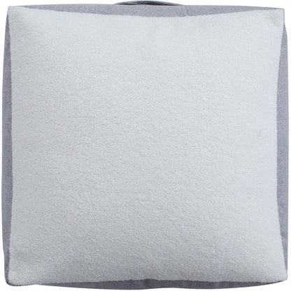 Pouf Ebbw Vale | size: Width: 80cm, Height: 30cm, Depth: 80cm | color: Gray | image: 2 | variant: 1001418