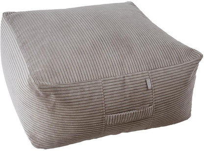 Pouf Hyper | size: Width: 80cm, Height: 30cm, Depth: 80cm | color: Gray | image: 1 | variant: 1006088